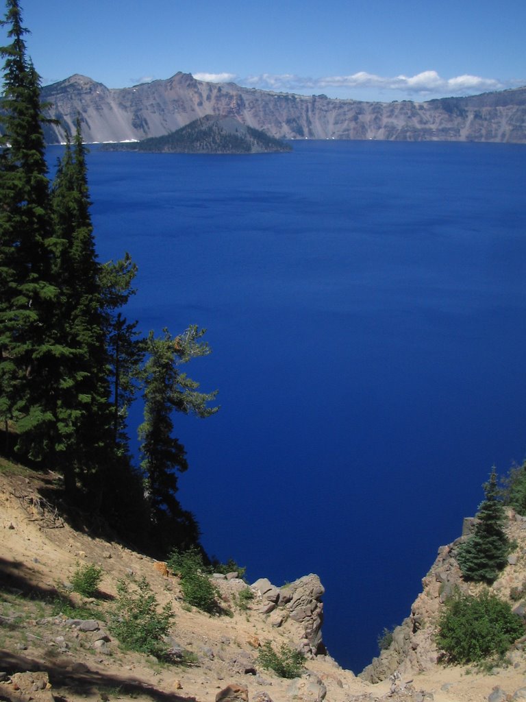 Crater Lake by Carolyn Hunt