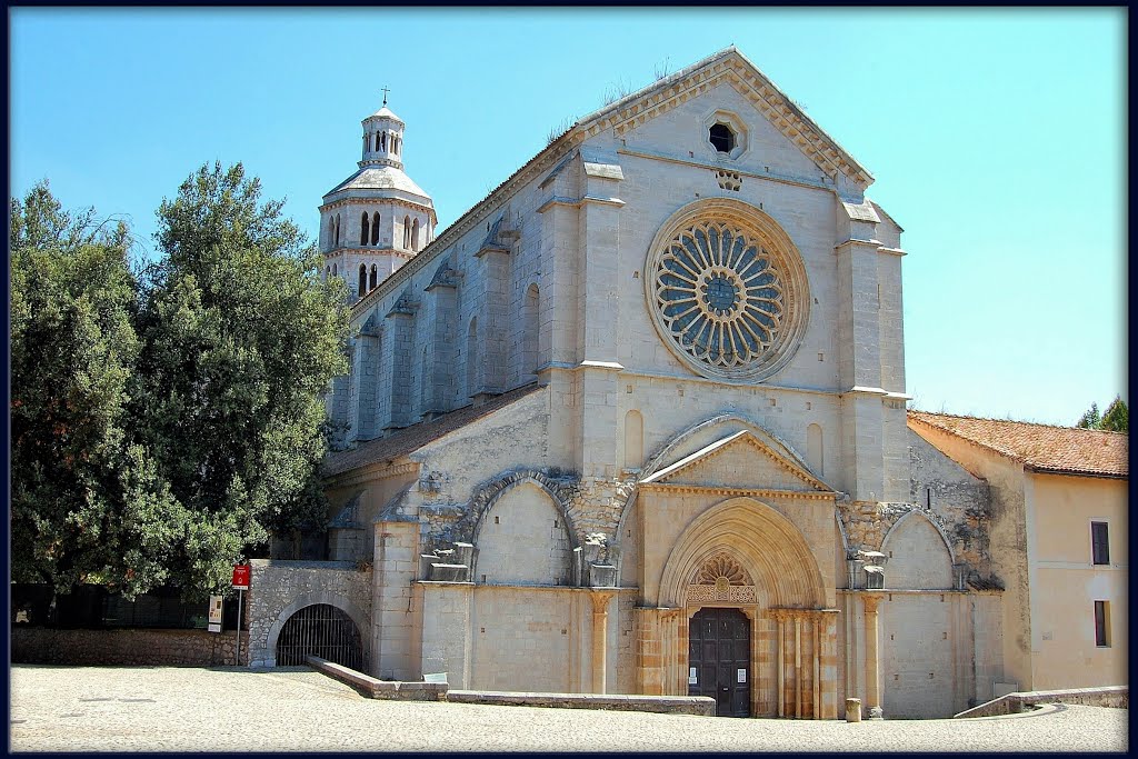 FOSSANOVA (LT), Abbazia di Fossanova - Facciata by Andrea Macherelli Bianchini