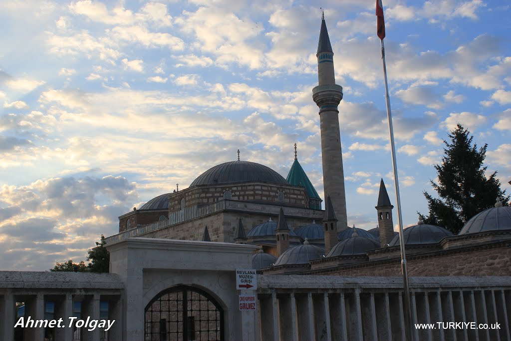 Konya Mevlana Celaleddin Rumi-Jalāl ad-Dīn Muḥammad Rūmī by Ahmet Tolgay