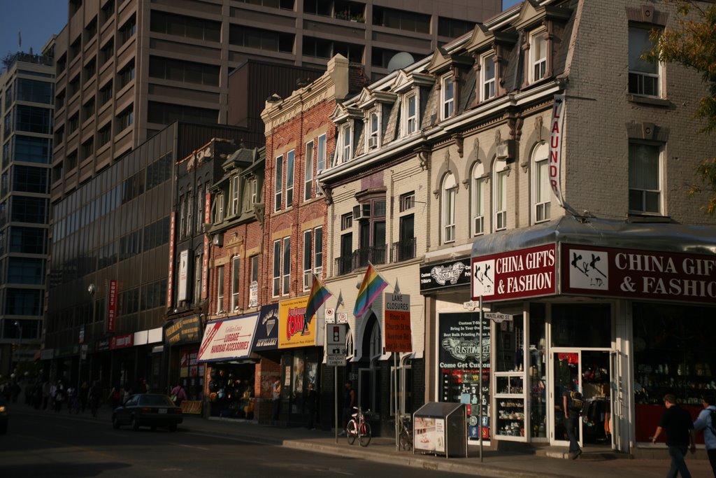 Yonge Street, Toronto, Ontario, Canada by Hans Sterkendries