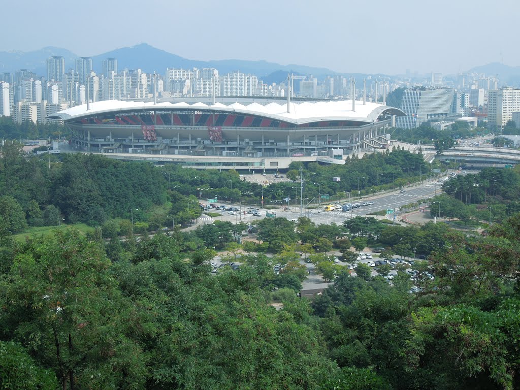 View from Haneul Park 하늘공원 전망 by plumgarden