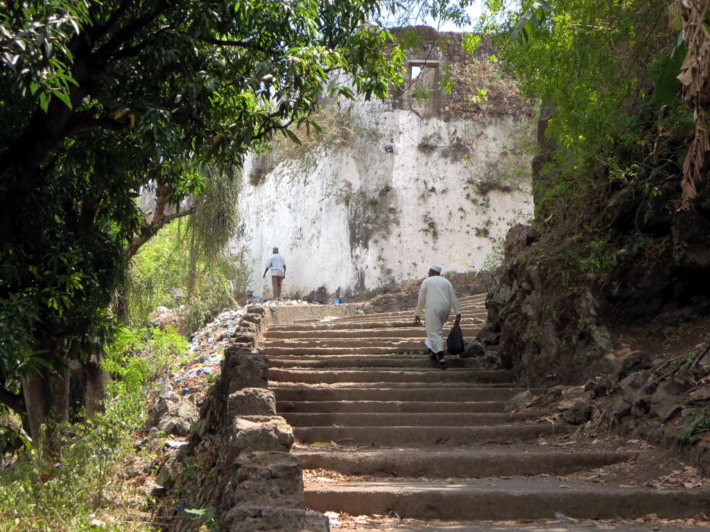 Stone Stairway by David Stanley