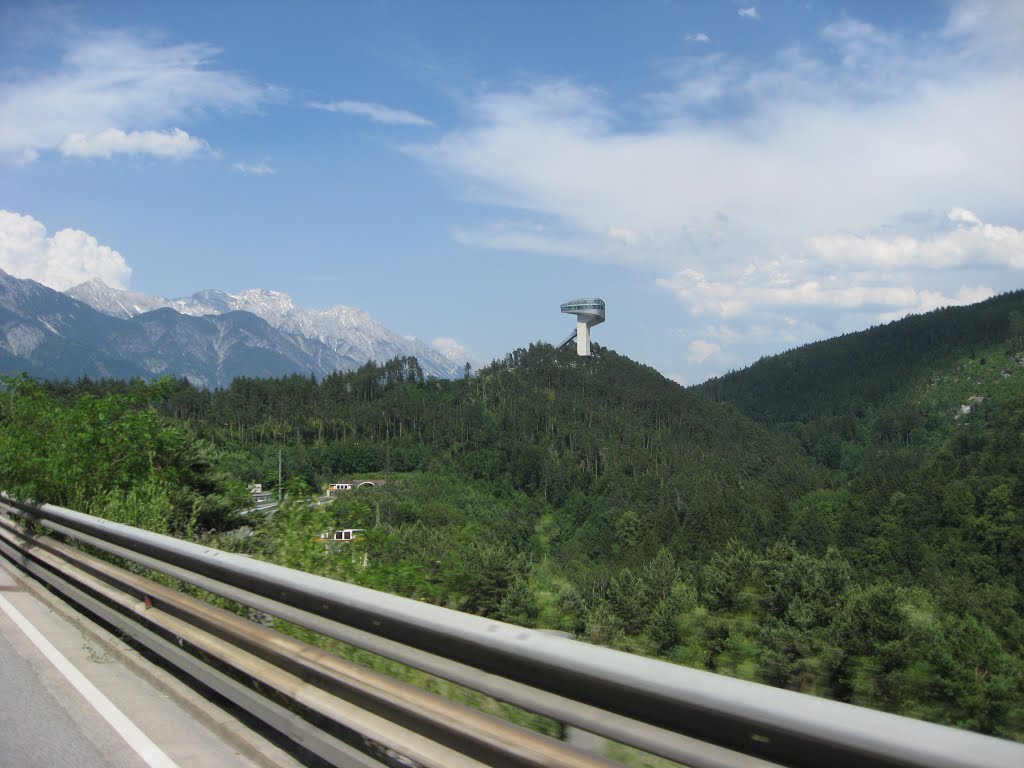 Bergisel Ski Jump, Innsbruck, Austria / Оглядова вежа і лижний трамплін Бергізель, Інсбрук, Австрія by Ok.Lviv