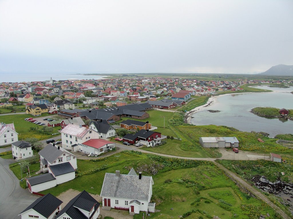 View from the lighttower on Andenes by Fred van Daalen