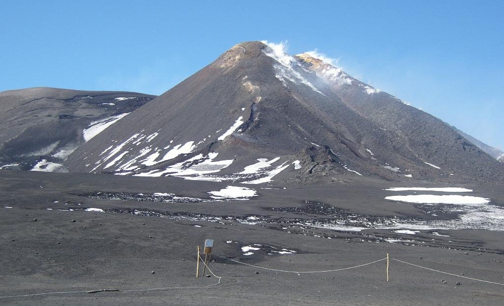 Top of Mount Etna by Micheil