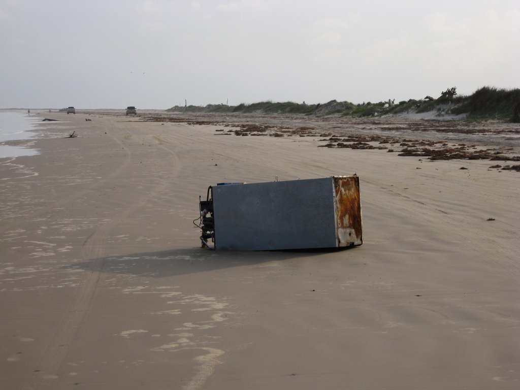 Litter on Bryan Beach by sorrow