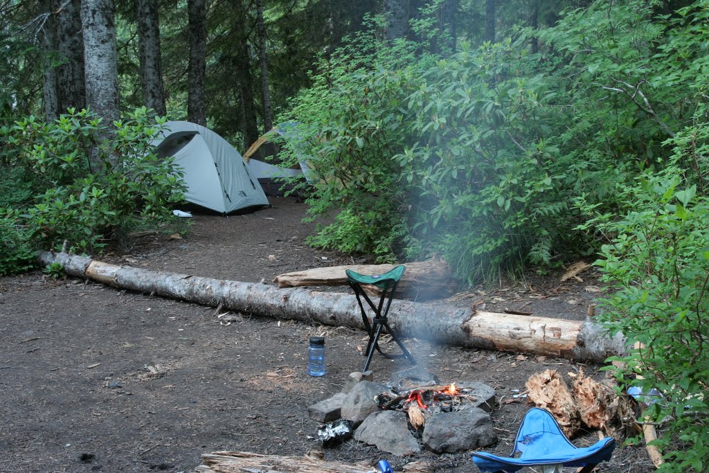 Burnt Lake Camp by Anthony DeCarlo