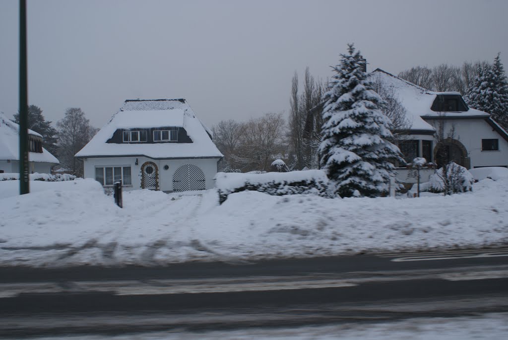 Temps de neige à Liège. by claww