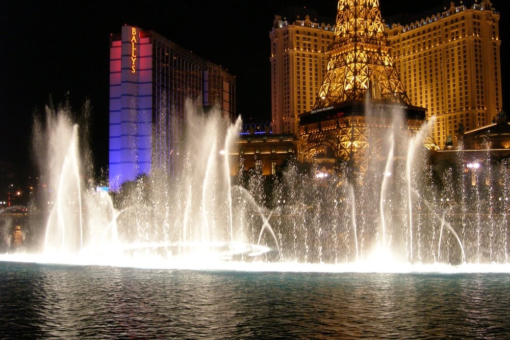 USA Las Vegas, Bellagio Fontain by Leo van Gog