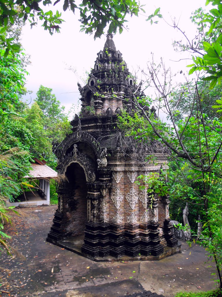 Pha Yao tempi Wat Analayo Thippayaram by Costa R.