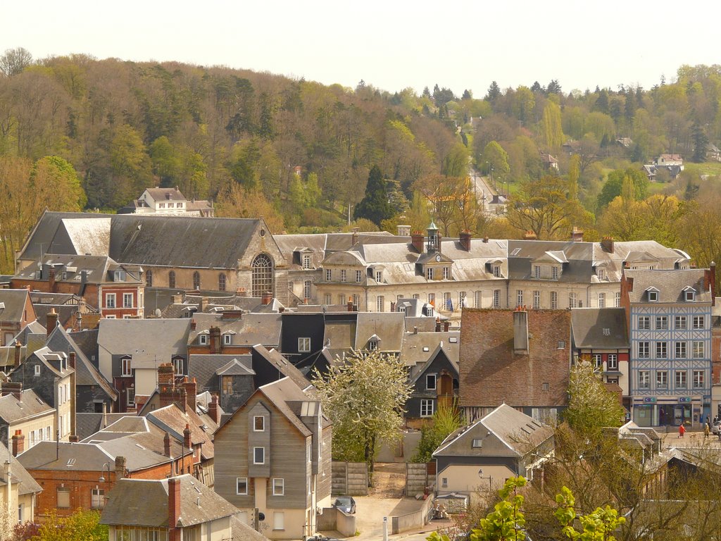 Bernay, vue des Monts by Nicolas Aubé