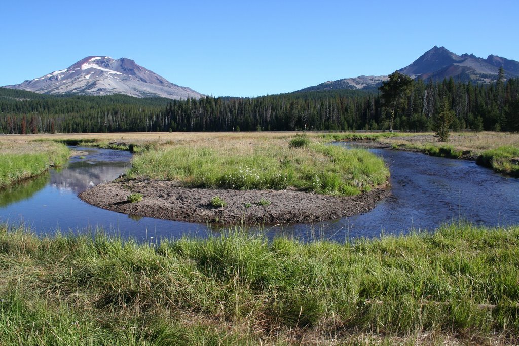 Bend, viewing South Sister by j.lombaers