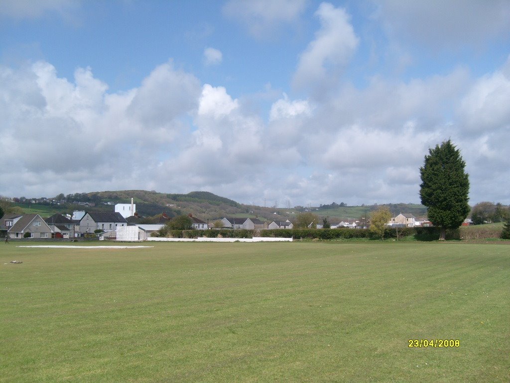 Bont cricket ground by Lee Carey