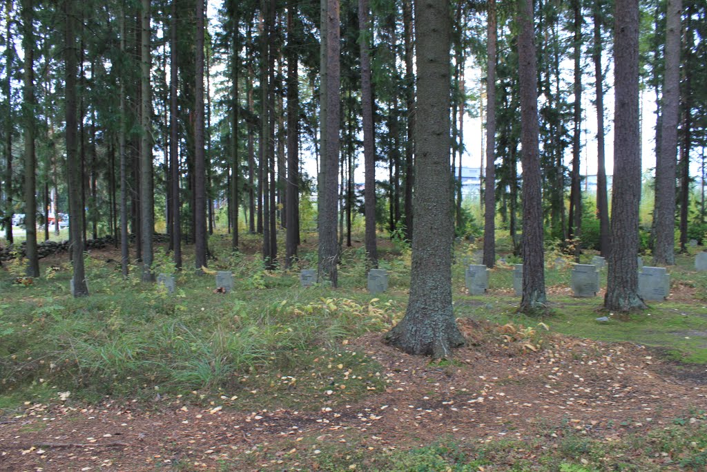 Saksalainen sotilashautausmaa, Deutscher Soldatenfriedhof , German military cemetery by Jorma Hokkanen