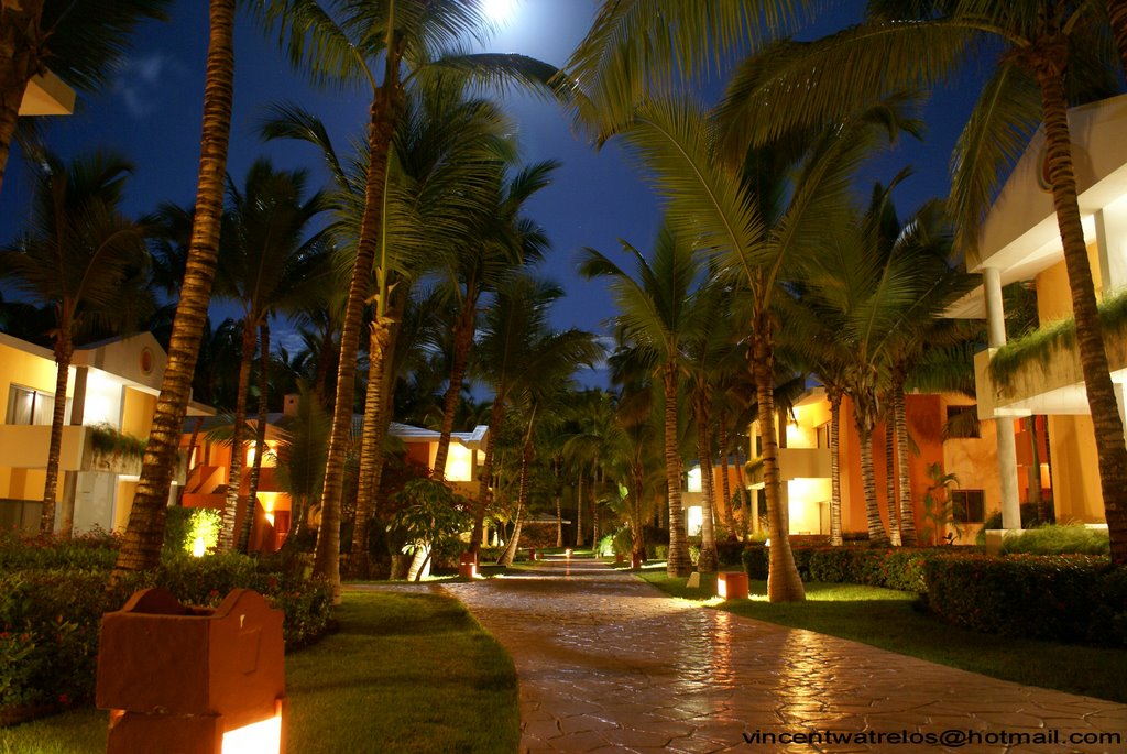 Iberostar Bavaro by night 04/2008 by vincentw31