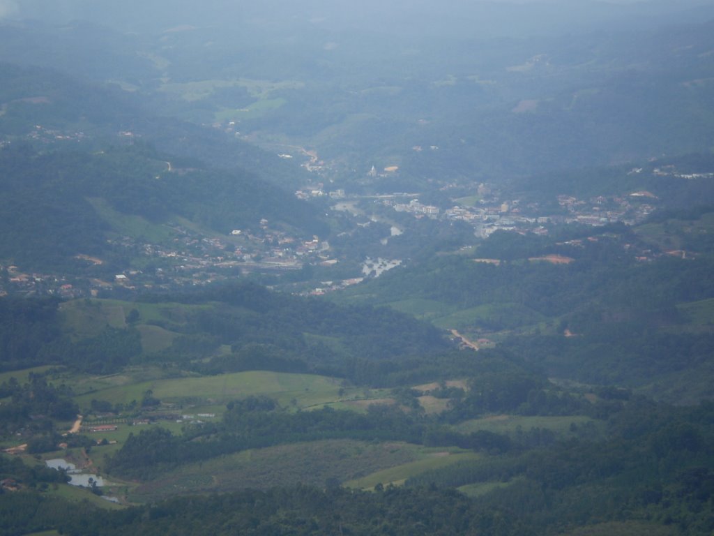 Ibirama vista do Pico da Serra do Mirador by Márcio Stoll