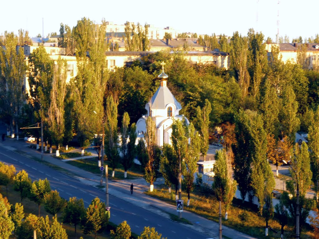 Chapel. Часовня у строящегося Свято-Симеоновского собора. by Сургуль