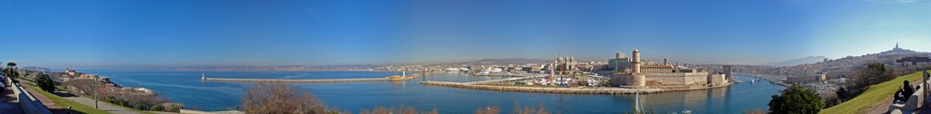 Vieux Port Panorama by jetjaguar