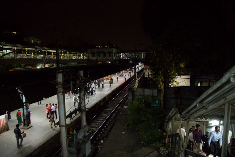 Chembur Station by Hugh Coles