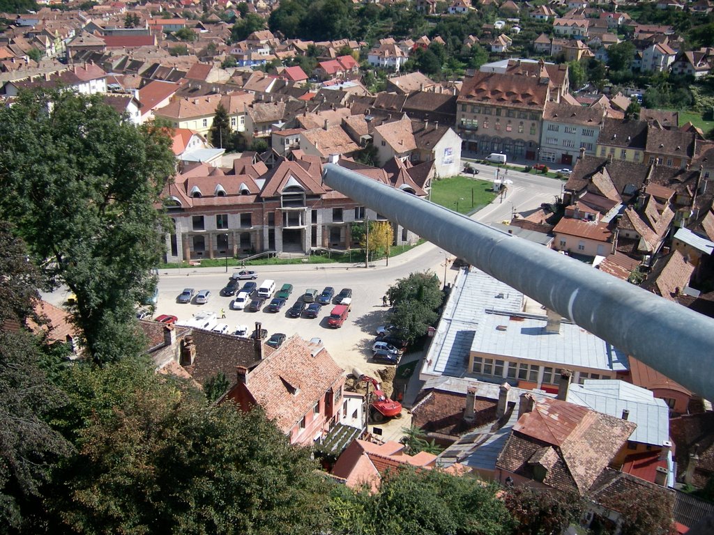 Sighisoara-Vedere din Turn by dolfy-Adolf Schichel