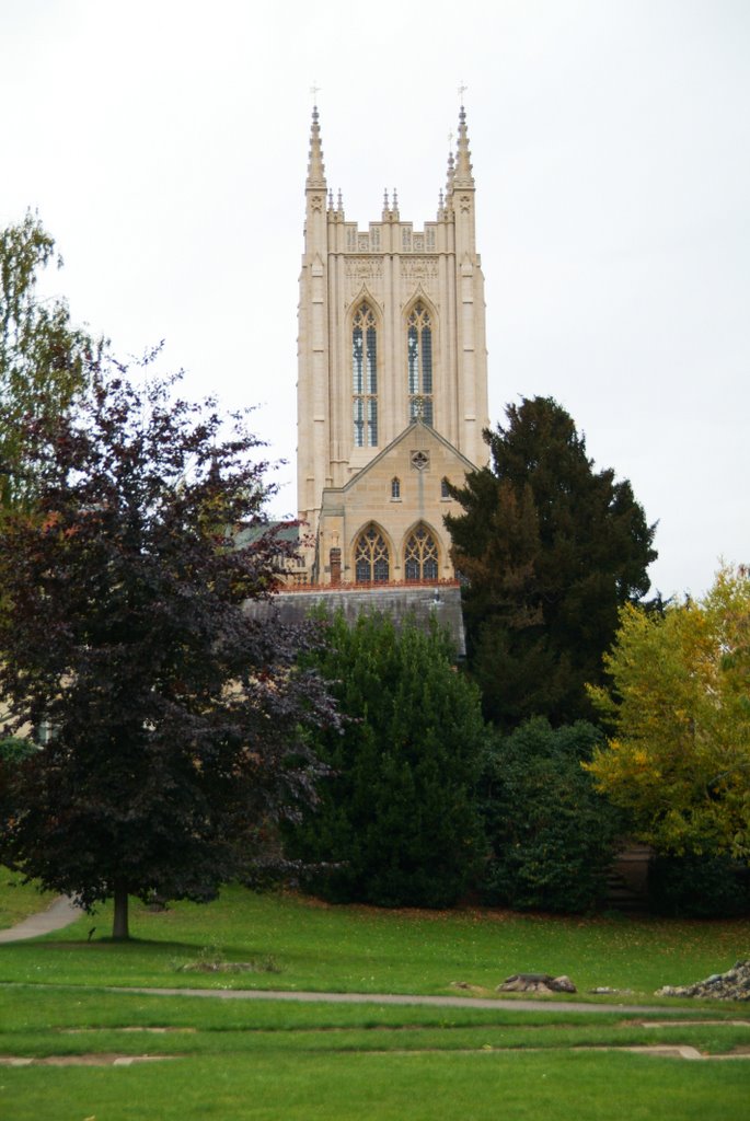 The Abbey. Bury St Edmunds, Suffolk, England by Derek Haden