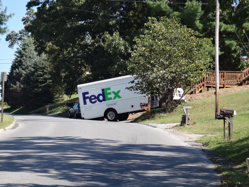 Stuck fedex1 by DieselDucy