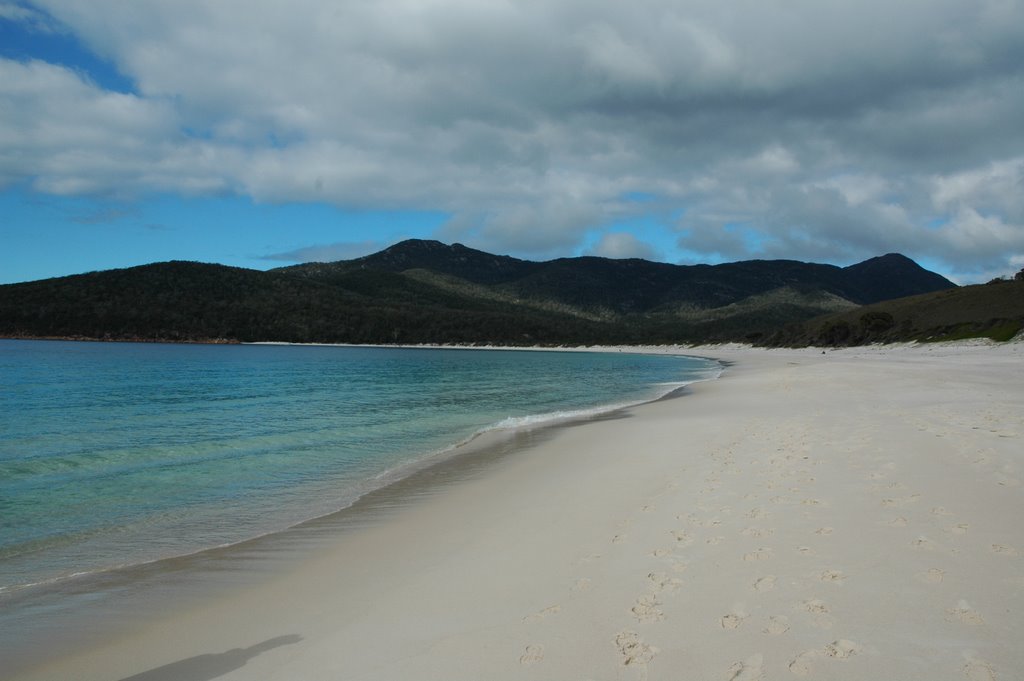 Beach at Wineglass Bay by Lars Klint