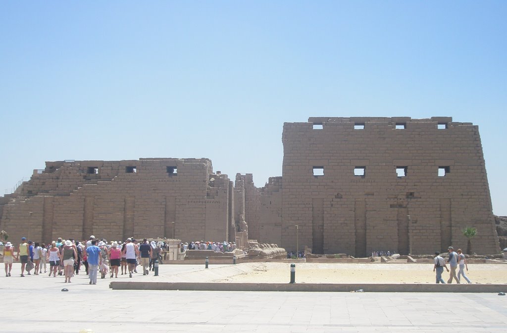 Karnak Temple by januszkrawczak