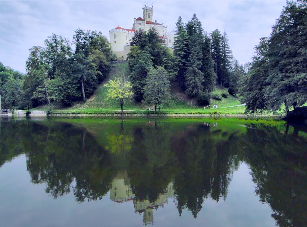 Dvorac Trakošćan (Trakostyan Castle - Croatia) by KARANESHEV3112