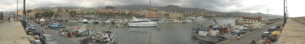 San Remo - Porto Vecchio by Salvatore Pinelli