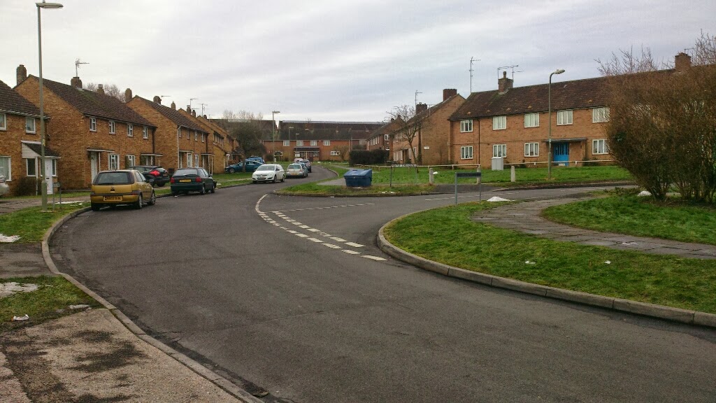 Scotney Rd, Basingstoke, Hampshire, UK by Michael Boks