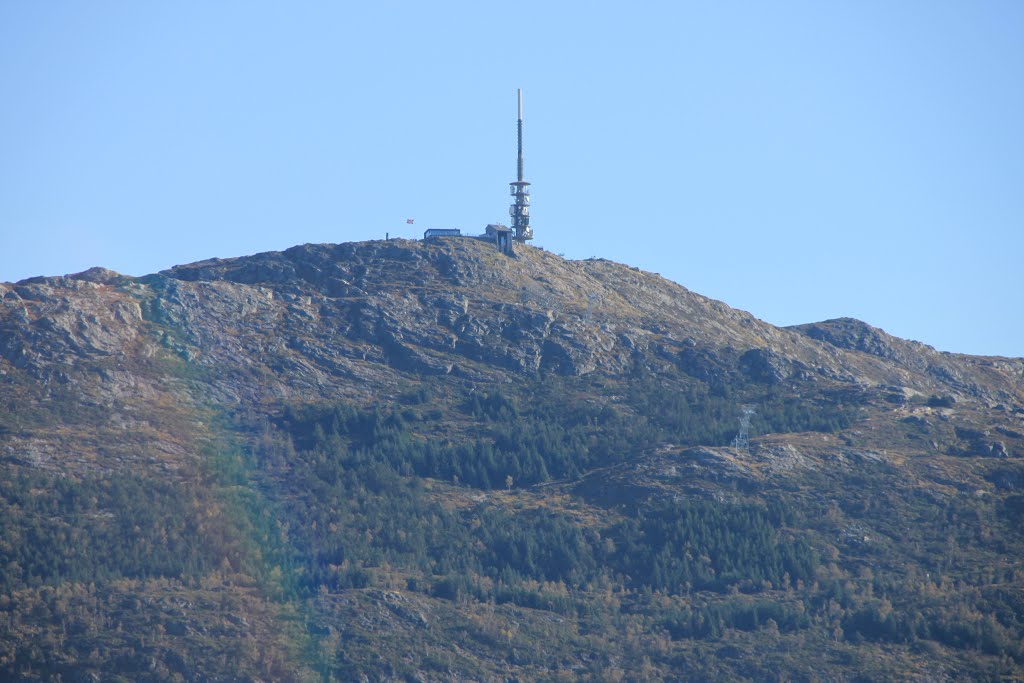 Mount Ulriken. Gondola. by Odd Haldorsen