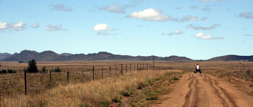 Wide open space by Hendrik van den Berg