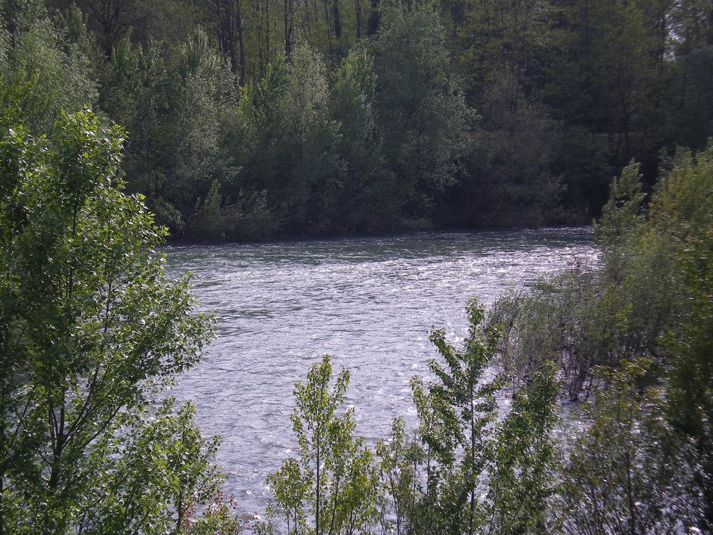 Serchio River, Carignano, Lucca by Francesco Babboni