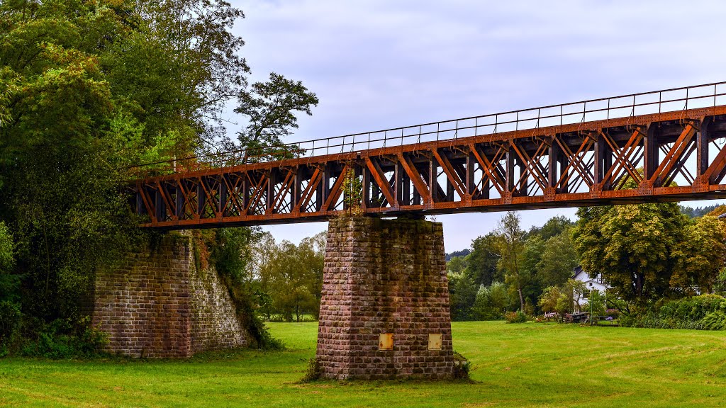 Bad Salzschlirf, alte Lautertalbrücke by Rollipicture