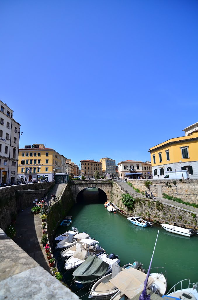 Livorno - scali degli Olandesi by Attilio Giacchè