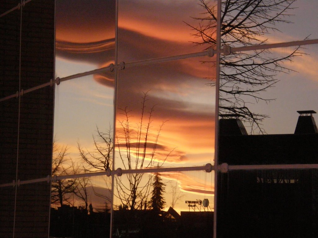 Lenticulares sobre el edificio Genesis by Xoara