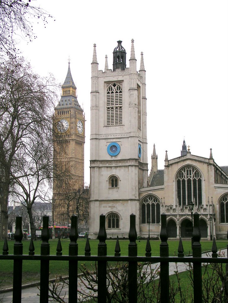 St. Margaret loves Big Ben's Clock Tower (2006) by Novak Djordjijevic