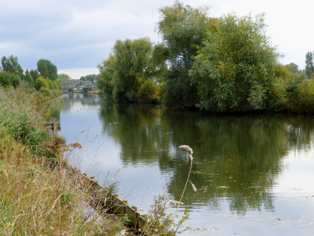 Frelinghien - La Lys et le pont by epaulard59