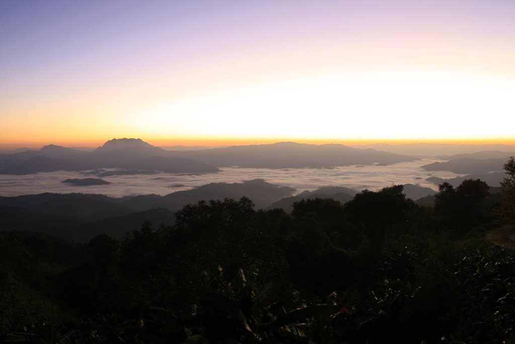 View point at Huay Nam Dung National Park by wuttiwong