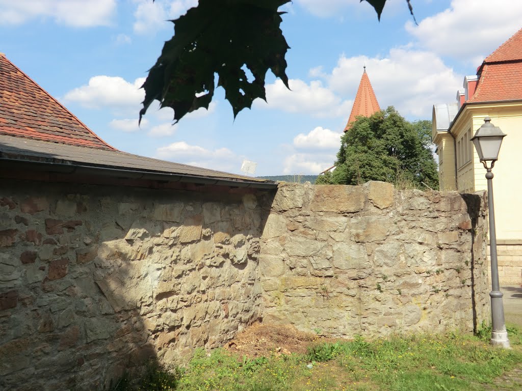 Spangenberg, Turmstumpf an der Stadtmauer by Nök