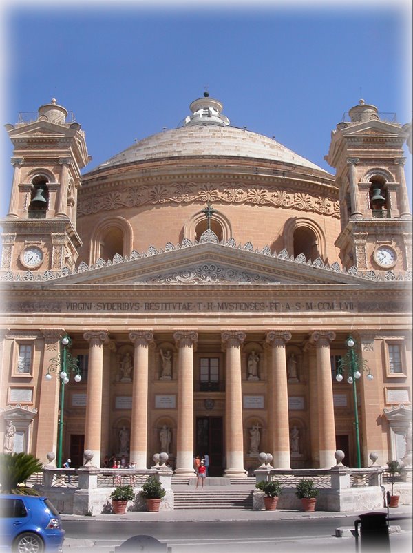 Ротонда в мосте Rotunda of St.Marija Assunta, Mosta, Malta by Helen Millionshchikova