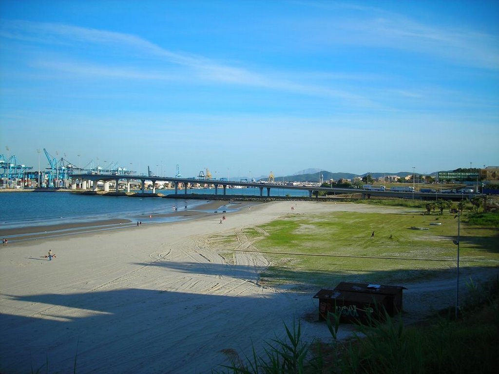 Vistas de la playa del Rinconcillo 3 by Gadeir