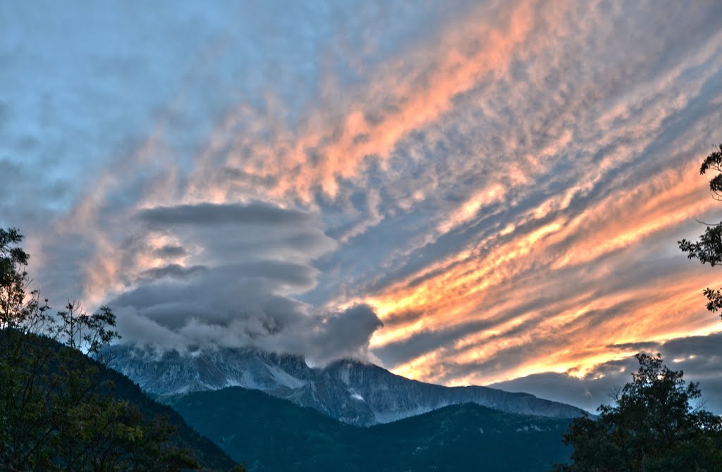 Lumières du soir en Champsaur by repmats