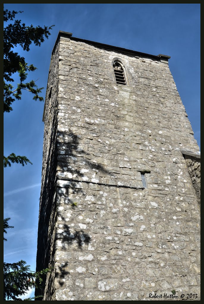 Holy Trinity Llandow 11th Century Church by Robert Hatton