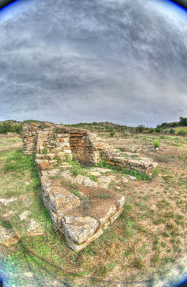 "Funtana Coberta" Holy Well, like the arms of the sphinx - Ballao by Michele Porcu