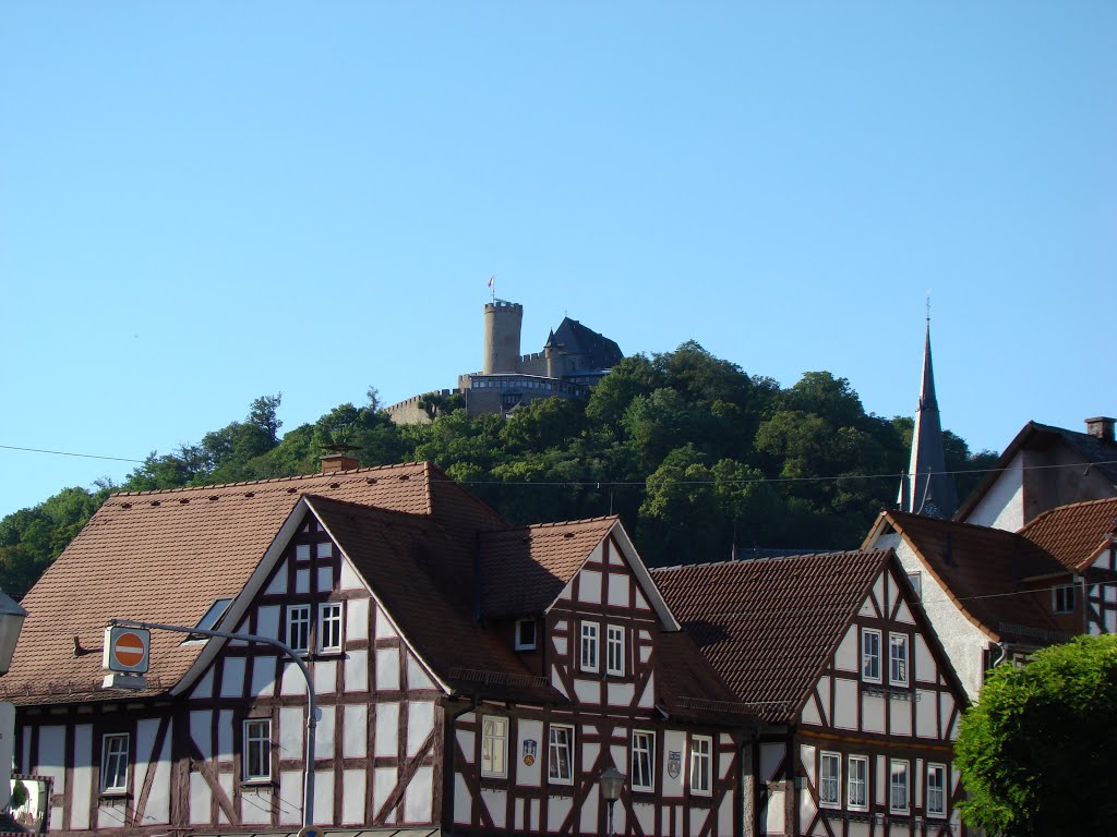 Biedenkopf (Burg Biedenkopf) Hospitalstraße. August 2012 by DortmundWestfalica