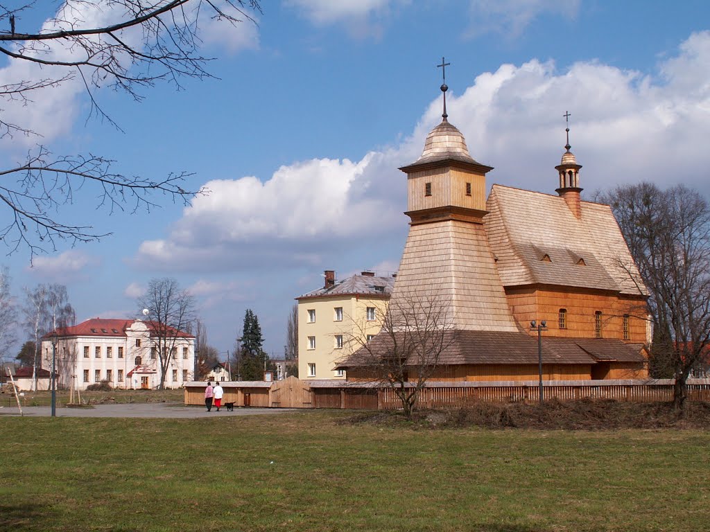 Hrabová - kostel sv. Kateřiny v dubnu 2006 I by FotoMor