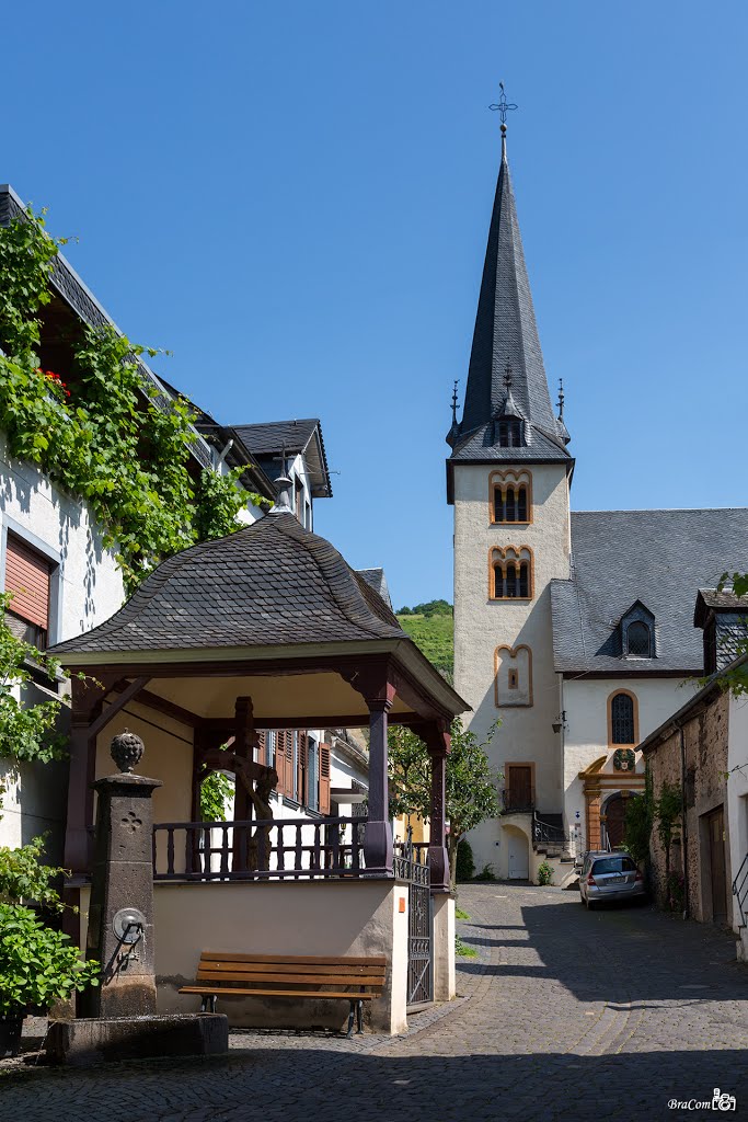 Church Bachstraße, Ediger-Eller by © BraCom (Bram)