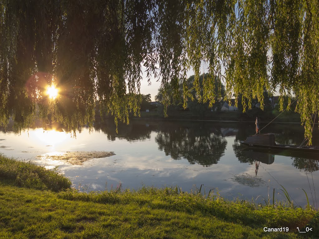 Veretz - Coucher de Soleil sur le Cher by Canard19